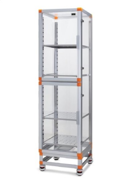 Aluminum Desiccator Cabinet Dry Active 알류미늄 데시게이터 KA 33 77 일반형 선반추가 KA 33 84