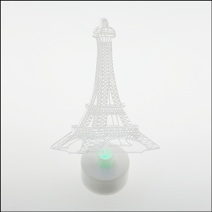 LED 입체 에펠탑 조명등