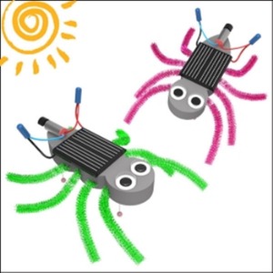 태양광 거미 진동로봇(1인용)