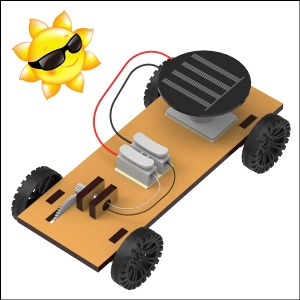 DIY 각도 조절 나무 태양광 자동차