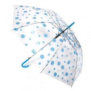 물방울 무늬비닐우산 땡땡이투명우산
