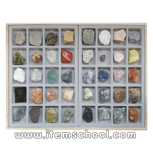 암석 광물 표본40종