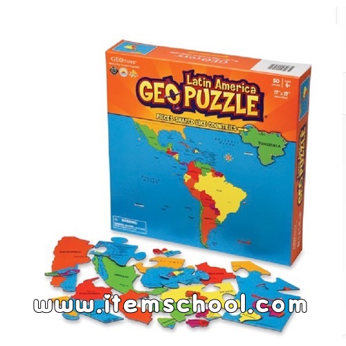 지오퍼즐 - 라틴아메리카 (Geopuzzle - Latin America)