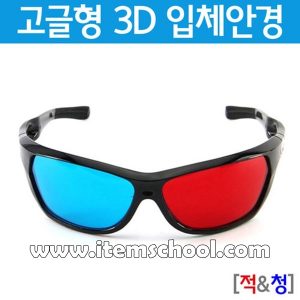 고글형 3D 입체안경적청