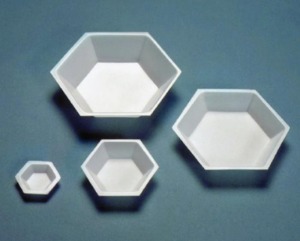 Hexagonal Polystyrene Weighing Dishes 육각형 웨잉디쉬 EG HWB 475